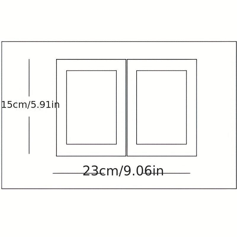 Pet Paw Print Keepsake Kit Wooden Photo Frame With Memorial Clay Imprint