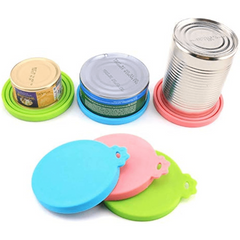 Silicone Pet Food Can Covers - 3 Pack