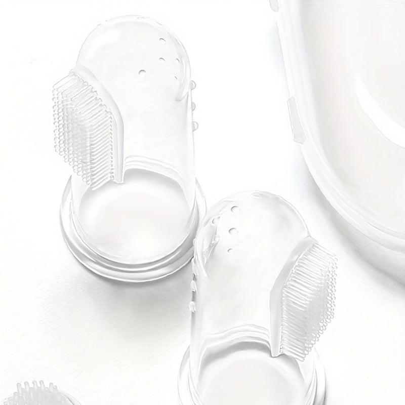 Pet Finger Toothbrush for Cats Soft Bristles Dental Hygiene