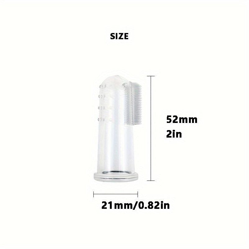 Pet Finger Toothbrush for Cats Soft Bristles Dental Hygiene