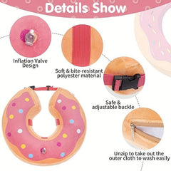 Dog Inflatable Cone Collar Soft Washable Protective Recovery Collar For Dogs
