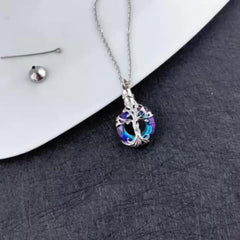 Sterling Silver Tree Of Life Urn Necklace Memorial Jewelry Gift