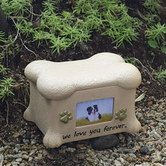 Pet Resin Urn Dog Ashes Container Ashes Holder Memorial Cremation Urns Cats Ashe