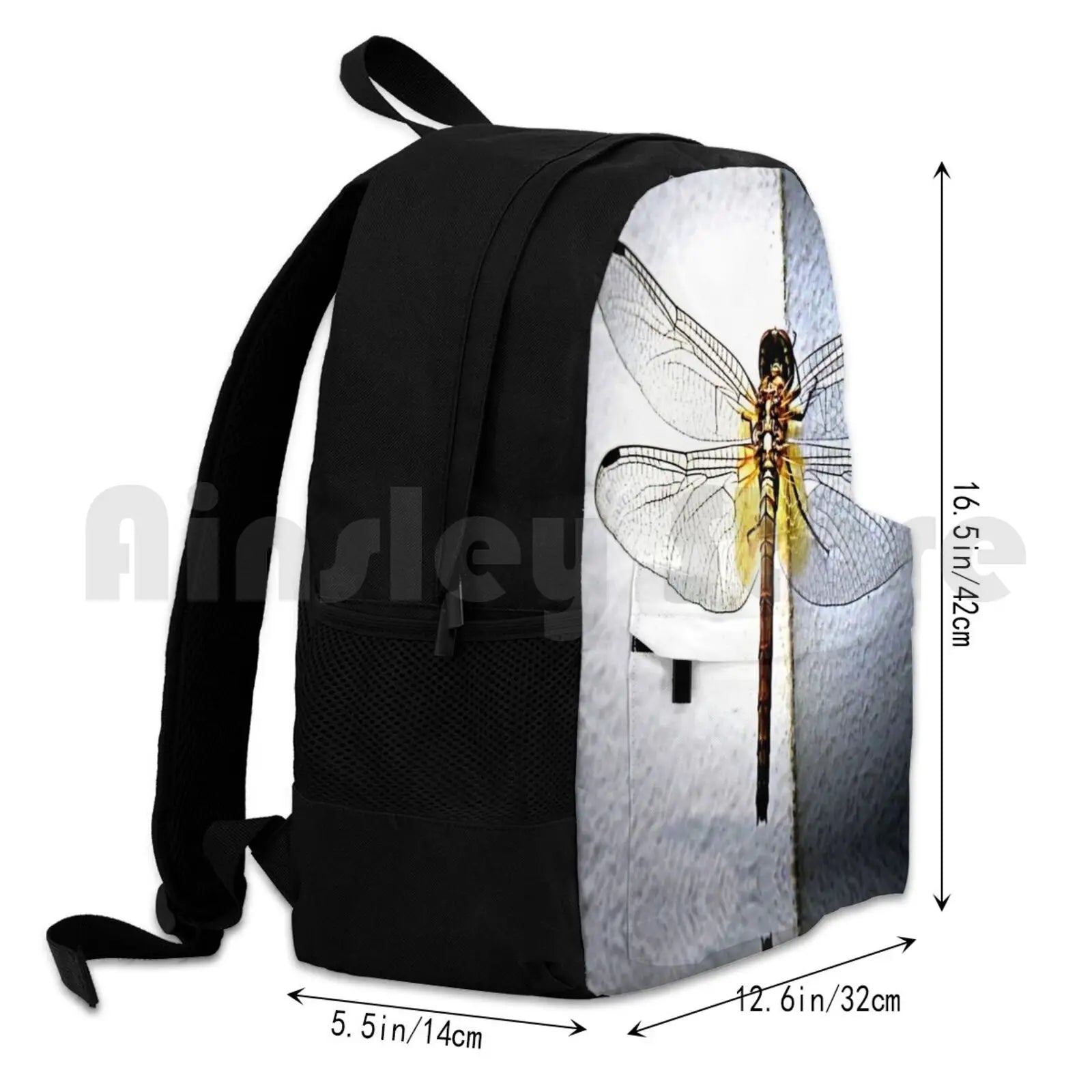 Outdoor Hiking Backpack Waterproof Camping Travel Dragonfly