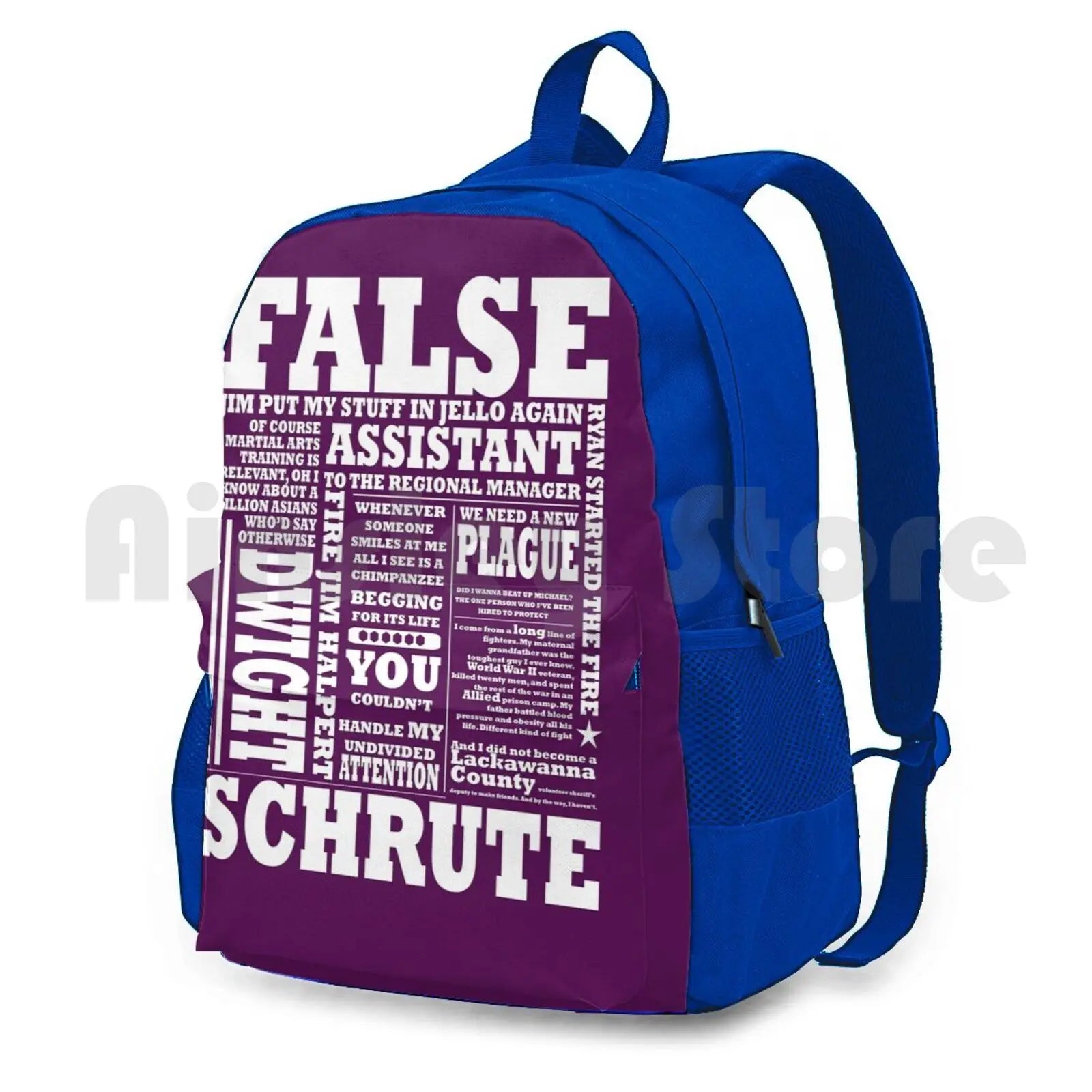 Dwight Schrute Backpack Waterproof Camping Travel