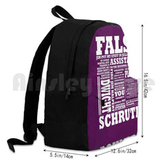 Dwight Schrute Backpack Waterproof Camping Travel