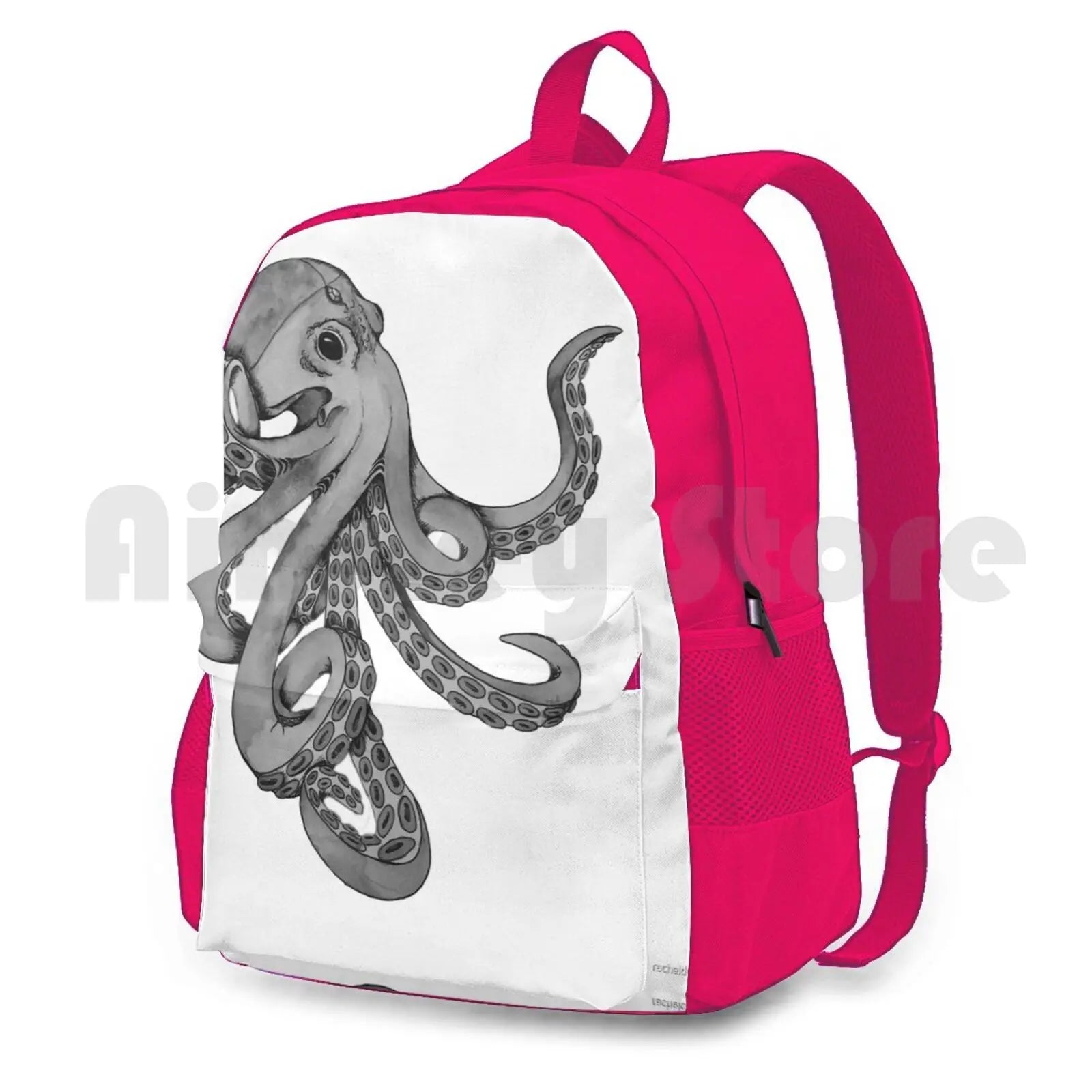 Fantasy Octopus Hiking Backpack Waterproof Camping Travel