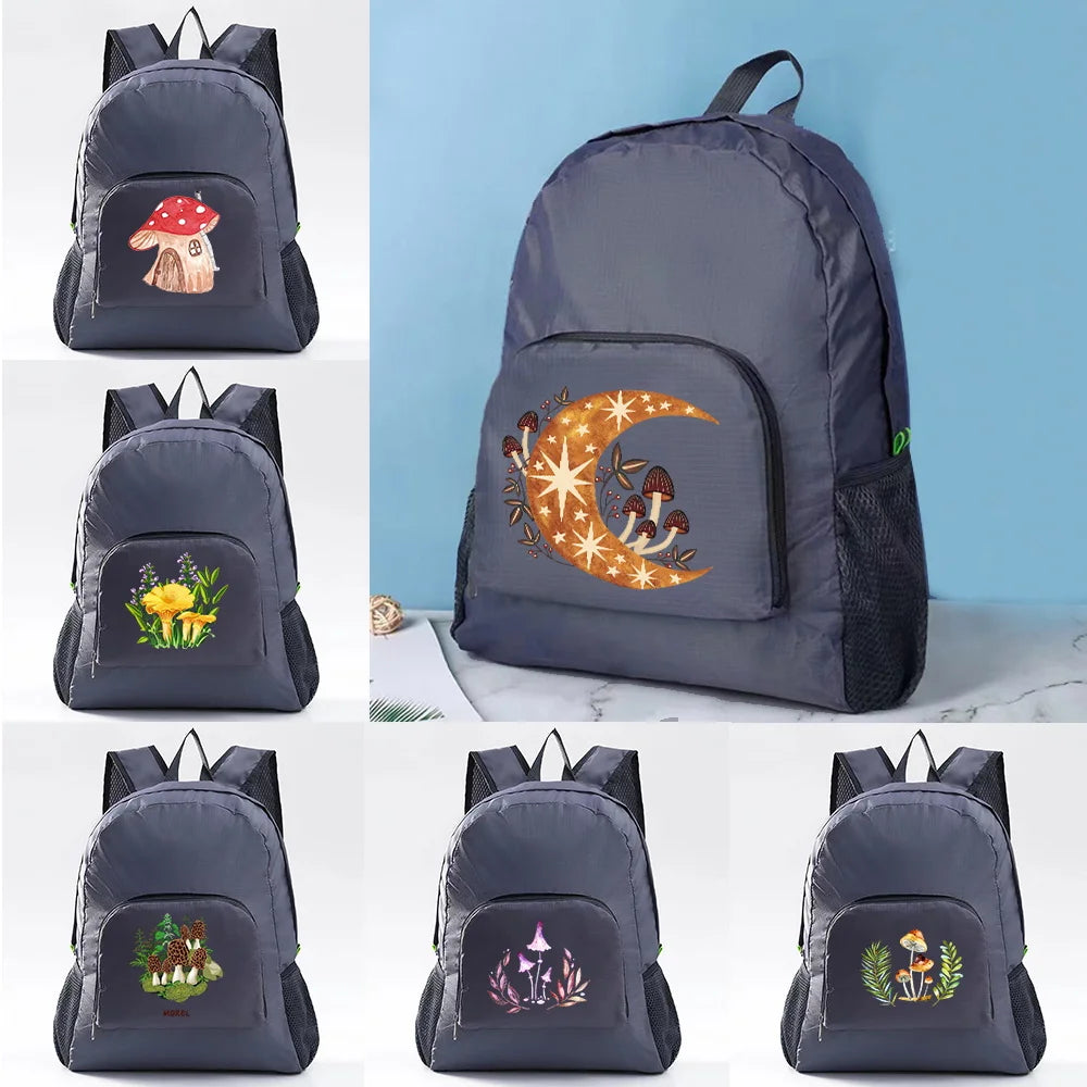 Foldable Bag Outdoor Backpack Portable Camping Hiking Traveling Daypack