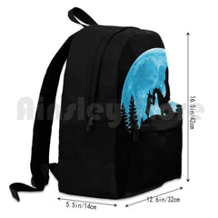 Moon Outdoor Hiking Backpack Waterproof Camping Travel Dragon