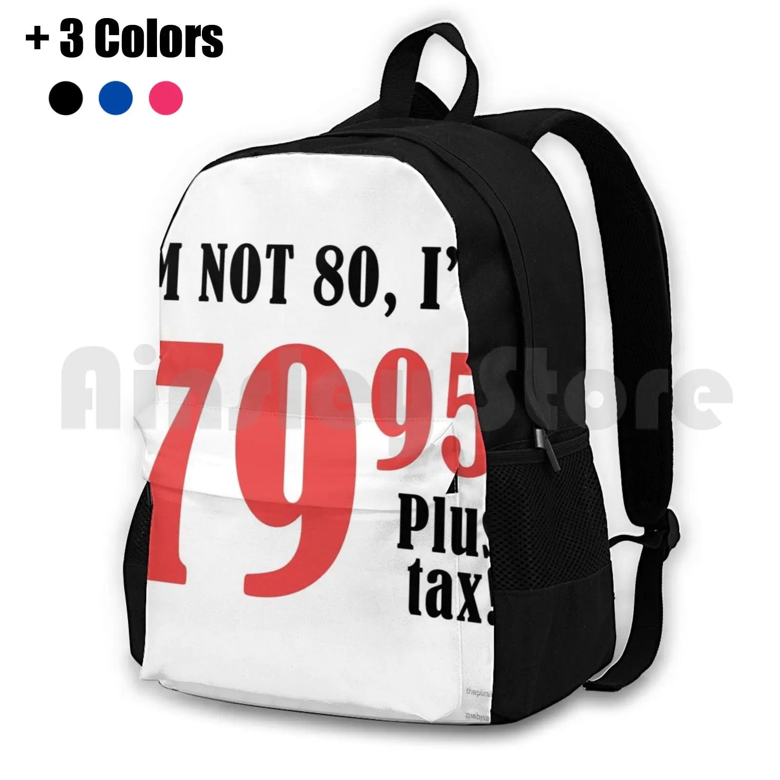 80th Birthday Gift Outdoor Hiking Backpack Waterproof Camping Travel