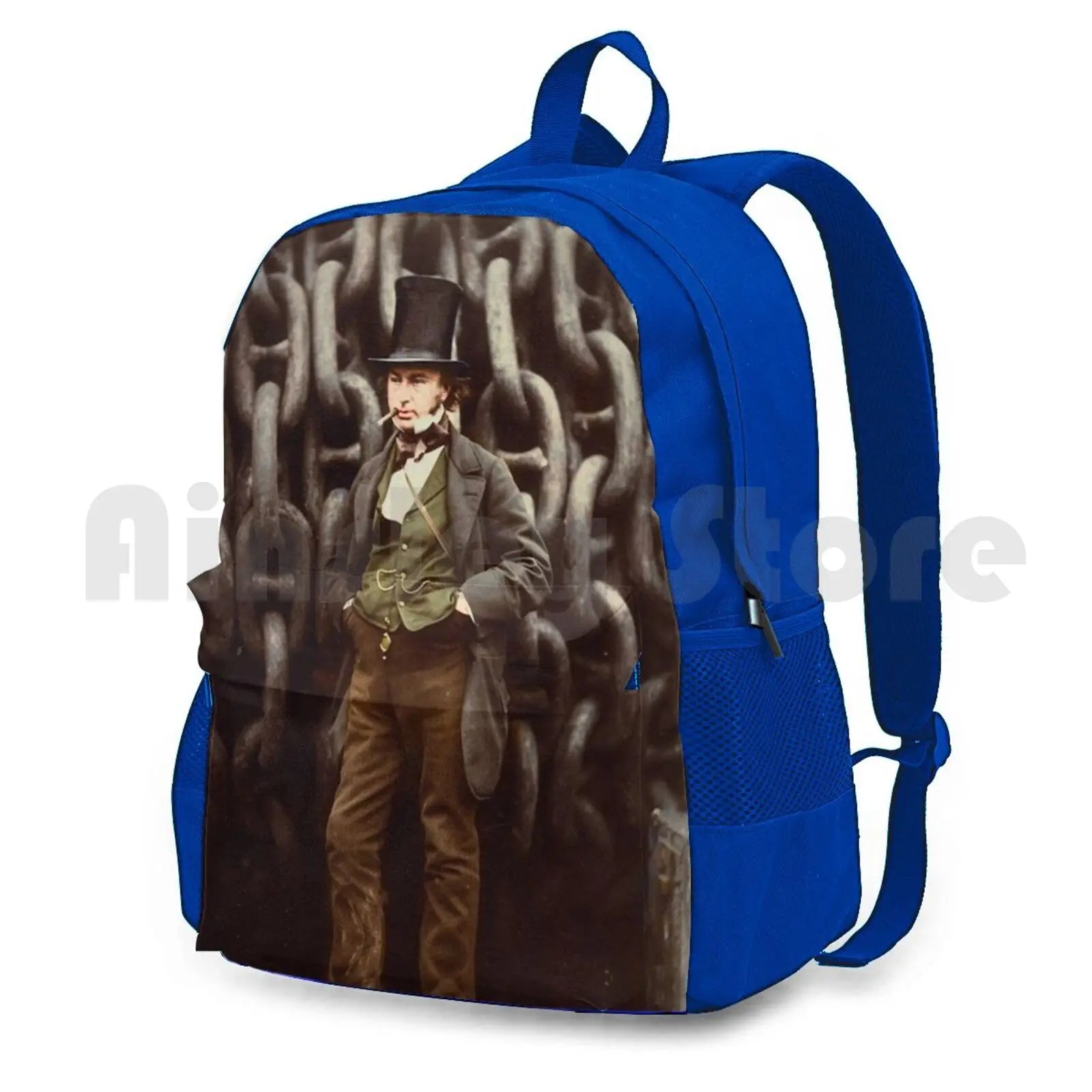 Vintage Brunel 1857 Outdoor Hiking Backpack Waterproof Camping Travel