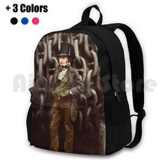 Vintage Brunel 1857 Outdoor Hiking Backpack Waterproof Camping Travel