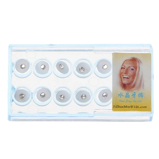 10pcs/Box Dental Crystalline Tooth Jewelry Gem with Box