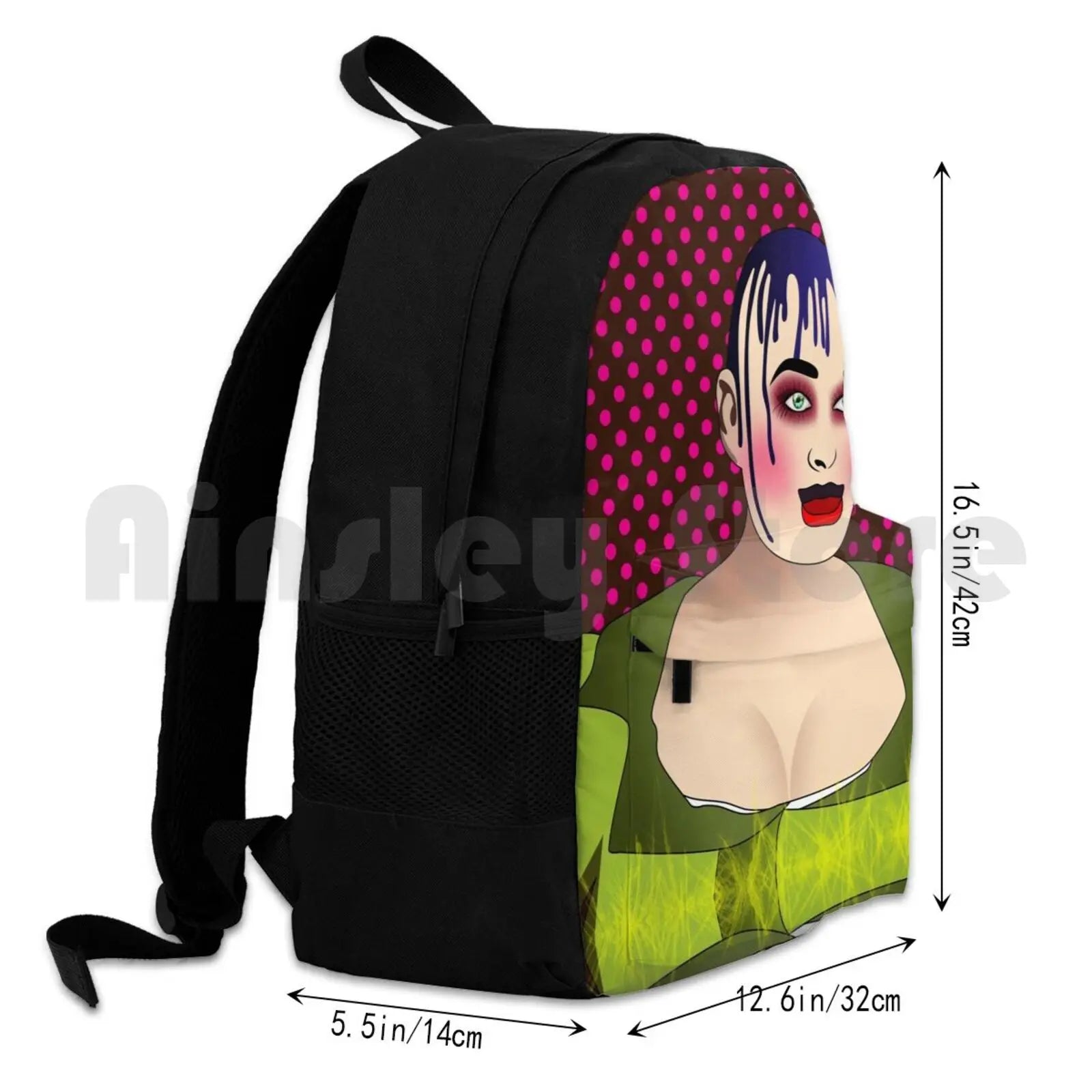 Leigh Bowery Hiking Backpack Waterproof Camping Travel