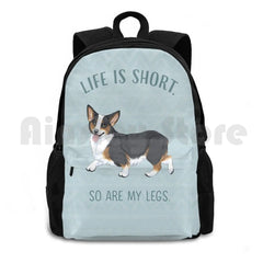 Pembroke Welsh Corgi Outdoor Hiking Backpack Waterproof Camping Travel