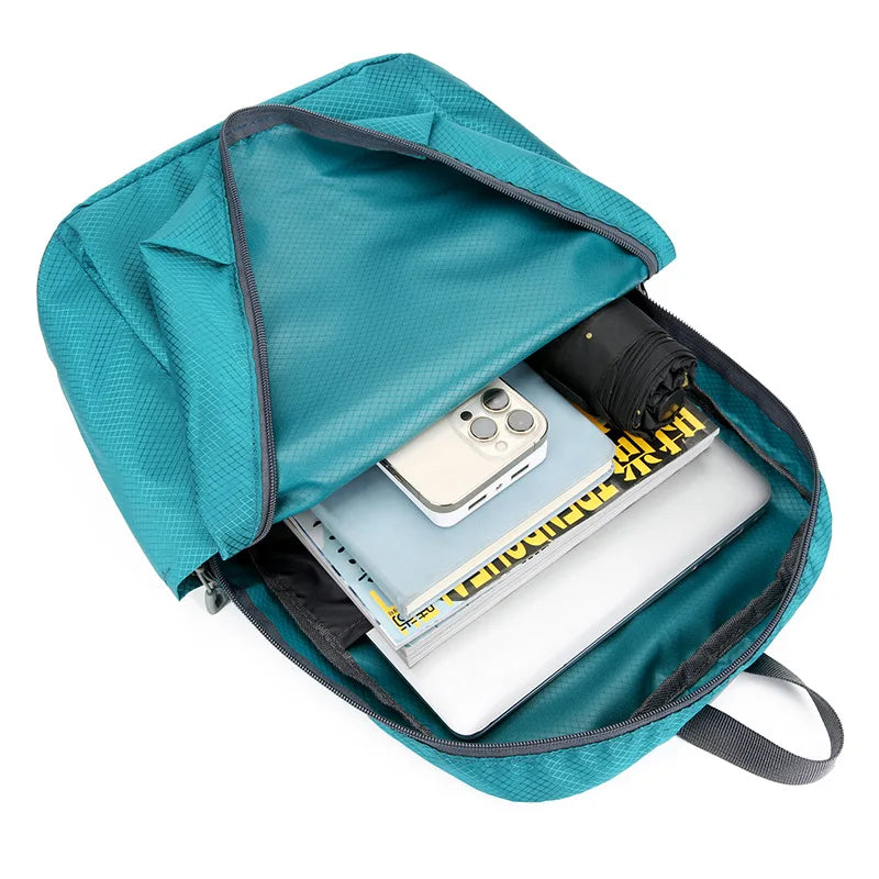 Waterproof Camping Gym Bag Foldable Hiking Backpack for Men Women