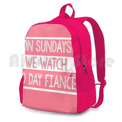 90 Fianc? Fans Hiking Backpack Waterproof Camping Travel