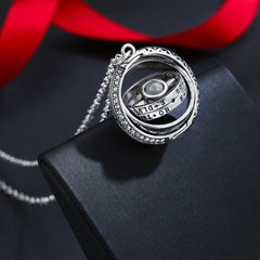 Astronomical Ball Spinner Necklace Choker