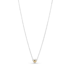 Golden Heart Set 925 Sterling Silver 14k Birthday Gift Jewelry