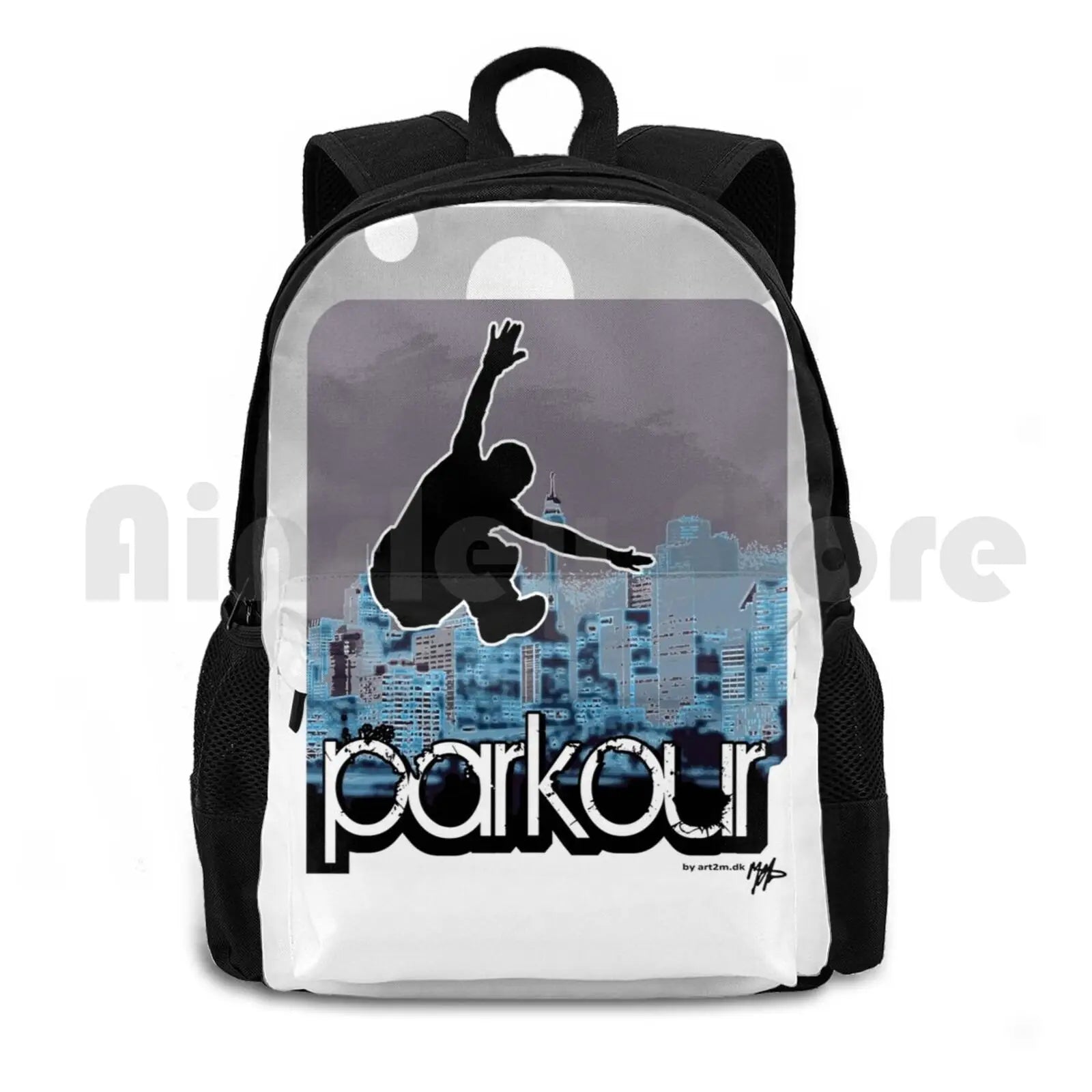 Blue5 Outdoor Hiking Backpack Waterproof Camping Travel Parkour