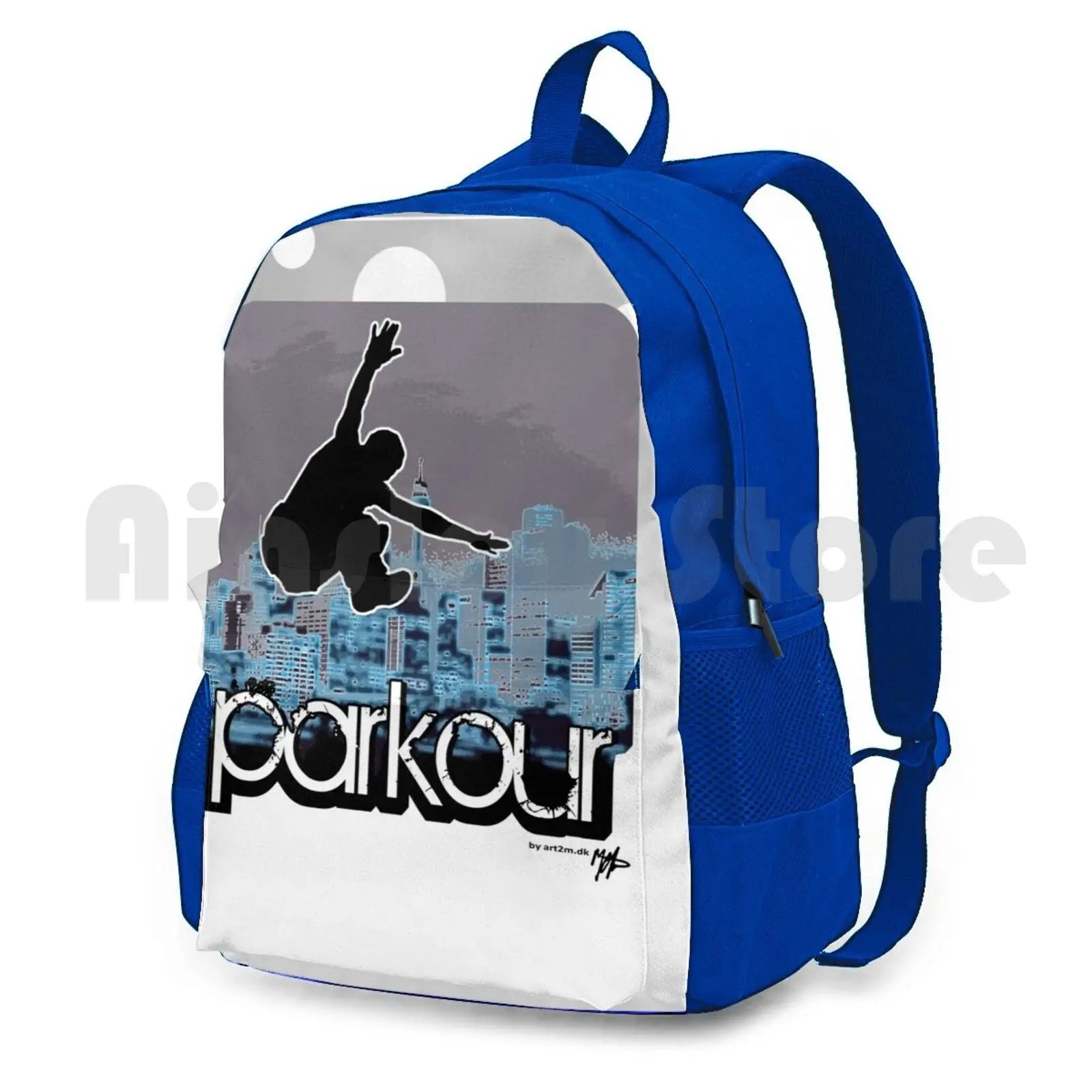 Blue5 Outdoor Hiking Backpack Waterproof Camping Travel Parkour