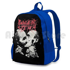 Pungent Stench Hiking Backpack Waterproof Camping Travel Metal Band