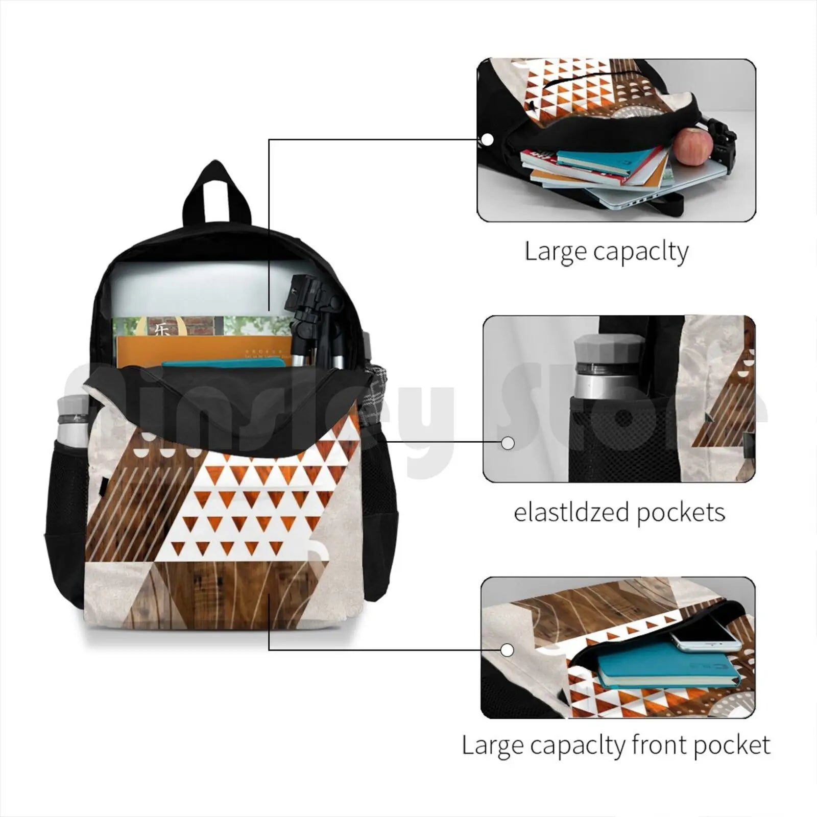 Saw Whet Owl Outdoor Hiking Backpack Waterproof Camping Travel