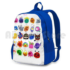 Outdoor Hiking Backpack Waterproof Camping Travel Slime-Dentification Chart