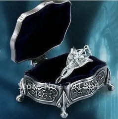 Arwen Pendant Necklace Silver Lord Jewelry + Metal Case