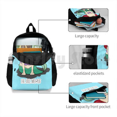 Mer-Pug Outdoor Hiking Backpack Waterproof Camping Travel Pug Funny Parody