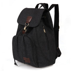 Vintage Canvas Backpacks Men Bags Travel Students Casual For Hiking Travel Campi