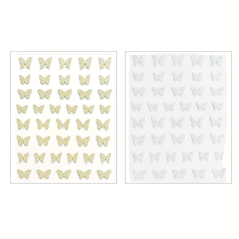 Butterfly Nail Art Stickers 3D Self Adhesive Nail Art Decals