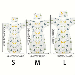 Ultra Soft Infant Sleeping Bag 0-6 Months with Bear Hat