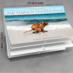 Dog Poop Wall Calendar Funny Gag Gift Hangable Monthly Wall Calendar