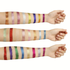 24 Shade Eyeshadow Palette Pressed Glitter Ultra Shimmer Long Lasting
