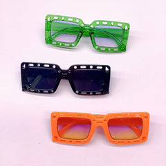 Girl's Square Frame Sunglasses UV Protective Outdoor