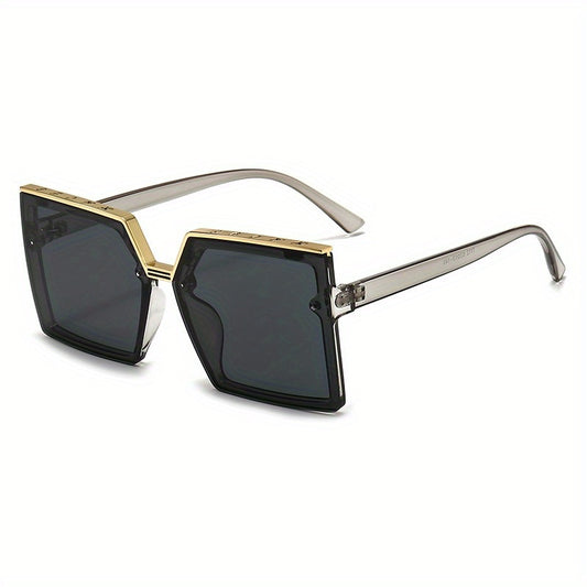 Square Frame Sunglasses Men Women Casual Mod UV400