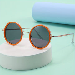 Kids Round Frame Sunglasses UV Protection