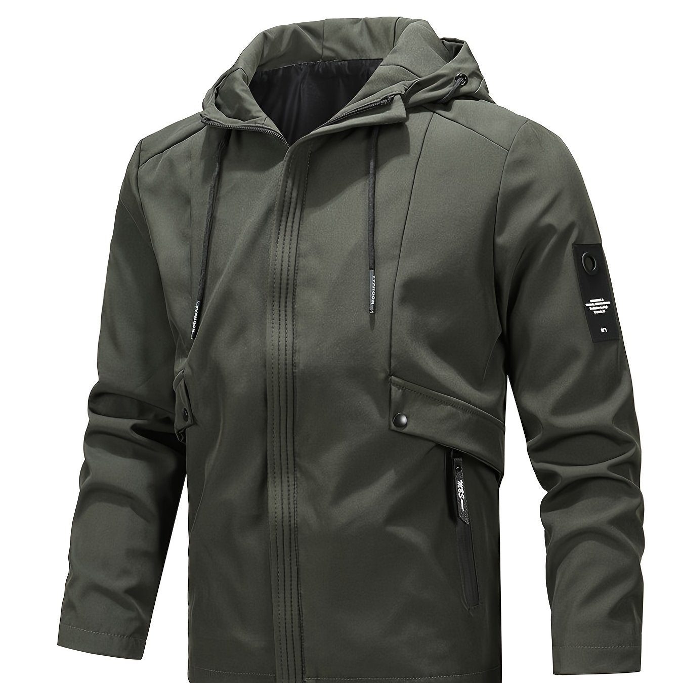 Men's Waterproof Zipper Sports Jacket for Autumn & Winter