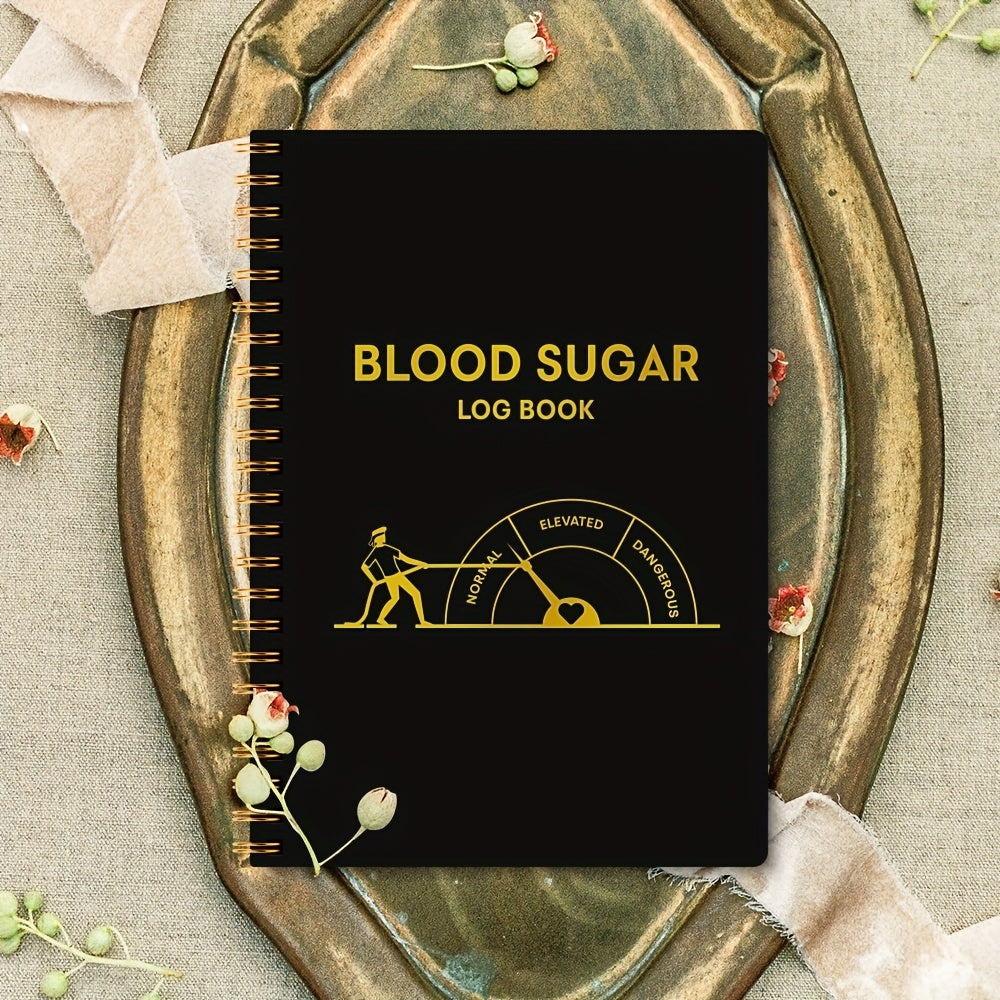 TREES Blood Sugar Log Book Weekly Blood Sugar Diary Daily Diabetic Glucose Track