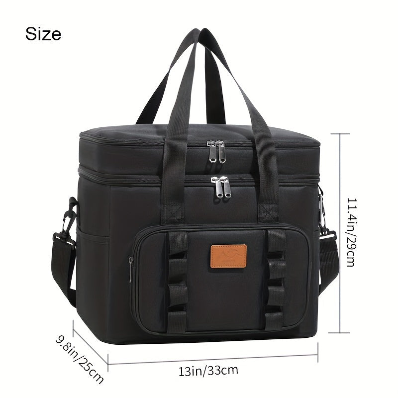 Outdoor Square Portable Ice Pack Large Capacity Insulation Bag