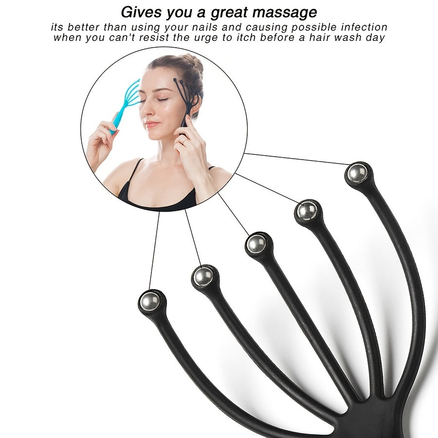 Portable Five Claw Scalp Massager for Relaxation