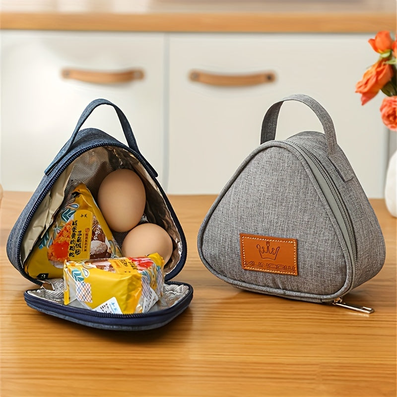 Portable Lunch Box Handbag Reusable Lunch Bag for Students Insulated