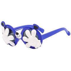 Girls Cute Cartoon Sunglasses Soft Silicone Polarized Decorative Glasses