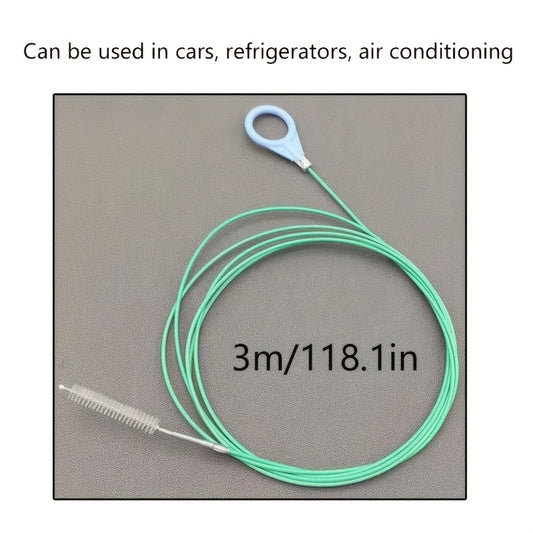 Long Flexible Drain Brush for Cars and Appliances