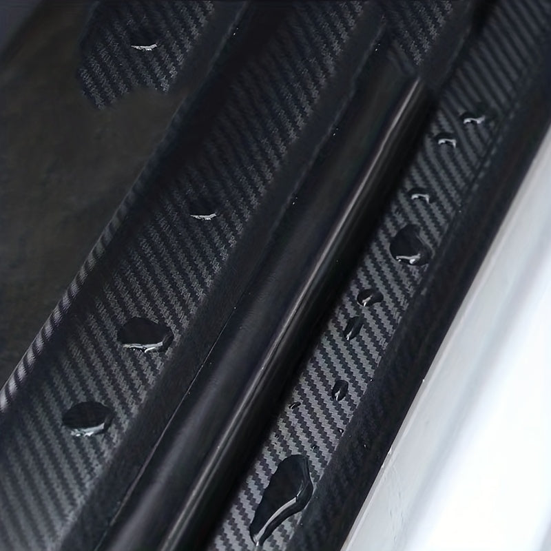 3D Carbon Fiber Car Stickers Scratch-Blocking Waterproof Decals