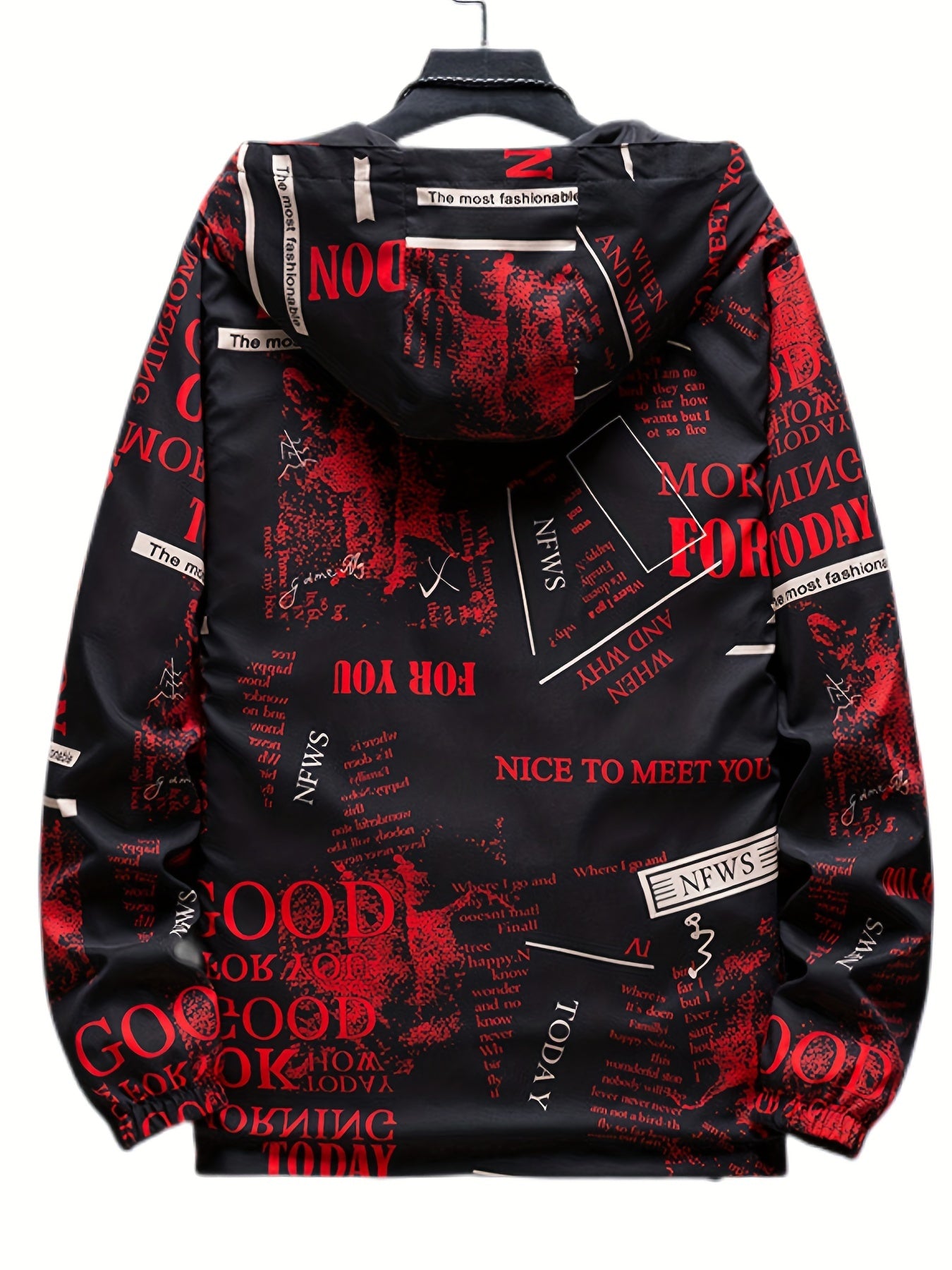 Spring Autumn Mens Casual Reversible Hoodie Jacket Men Clothes