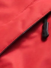 Men's Hooded Windbreaker Jacket Zip Up Coat