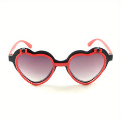 Y2K Heart Flip Sunglasses for Girls