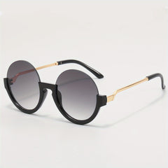 Kids Half Frame Metal Sunglasses
